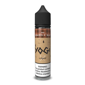YOGI Java Granola Bar 60ML e-liquid with rich coffee and sweet granola bar flavor profile.