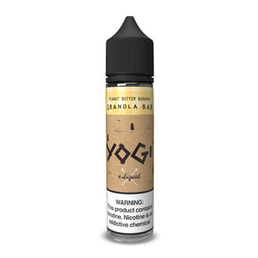YOGI Peanut Butter Banana Granola Bar 60ML e-liquid with peanut butter, banana, and granola flavor profile.