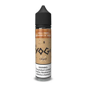 YOGI Vanilla Tobacco Granola Bar 60ML e-liquid with vanilla, tobacco, and granola flavor profile.