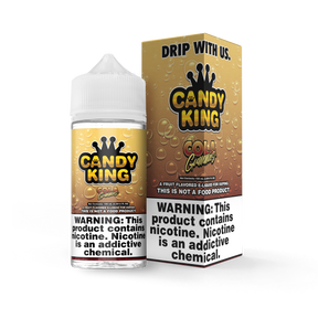 Candy King Cola Gummies 100mL e-liquid bottle featuring a tangy, sweet cola gummy candy flavor profile.