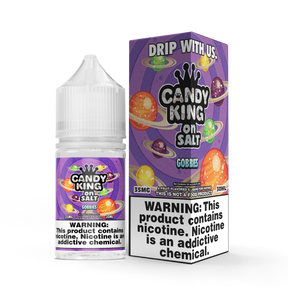 CANDY KING on SALT Gobbies 30ML Bottle – Sweet & Sour Candy Nic Salt E-Liquid