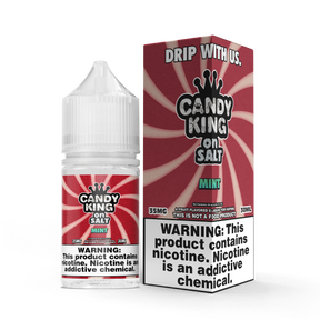 CANDY KING on SALT – Mint 30ML Bottle – Crisp Mint Nic Salt Vape Juice