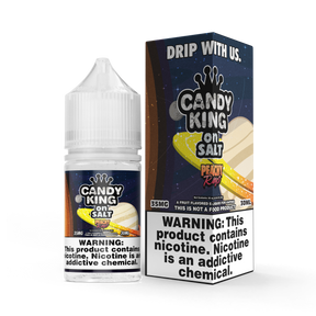 CANDY KING on SALT – Peachy Rings 30ML Bottle – Peach Gummy Candy Nic Salt Vape Juice