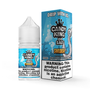 CANDY KING on SALT – Swedish 30ML Bottle – Strawberry Candy Nic Salt Vape Juice