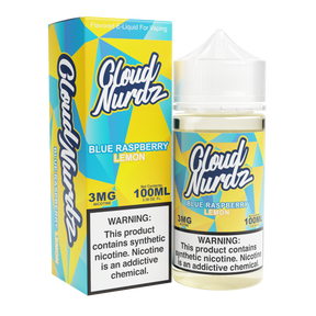 Blue Raspberry Lemon by Cloud Nurdz TFN 100mL with Packaging