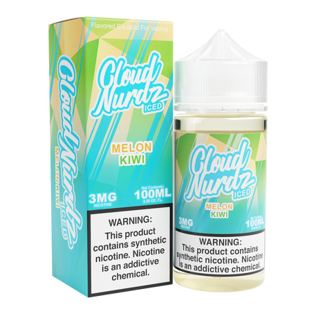 Kiwi Melon Iced by Cloud Nurdz TFN 100mL With Packaging