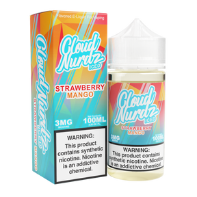 Iced Strawberry Mango by Cloud Nurdz TFN 100mL with Packaging