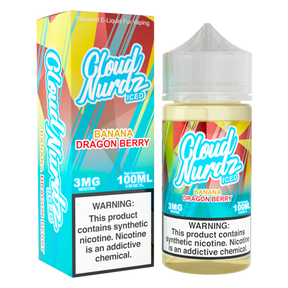 Banana Dragon berry Ice | Cloud Nurdz | 100mL with packaging