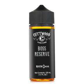 CUTTWOOD Boss Reserve 120ML – Honey Graham Nut Milk Banana Dessert E-Liquid