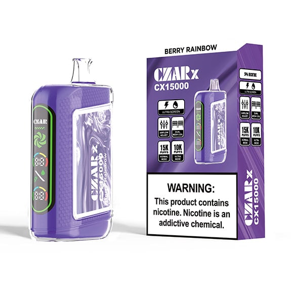 CZAR CX15000 Rechargeable Disposable Device – 15000 Puffs