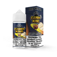 Candy King Peachy Rings 100mL e-liquid bottle featuring a sweet-and-sour peach gummy candy flavor profile.