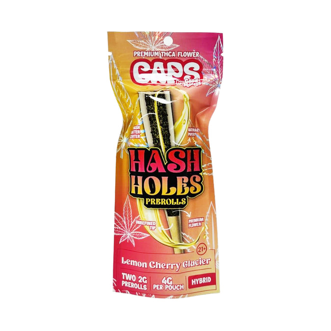 CAPS by Good Morels THCA Flower Hash Holes 4g Pre-Rolls – VapoRider