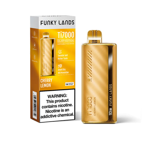 FUNKY LANDS Ti7000 “Glary Edition” Disposable Device – 7000 Puffs
