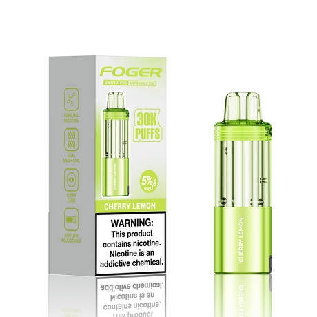 Made in USA | FOGER Switch Pro 30K Disposable Device POD - 30,000 Puff