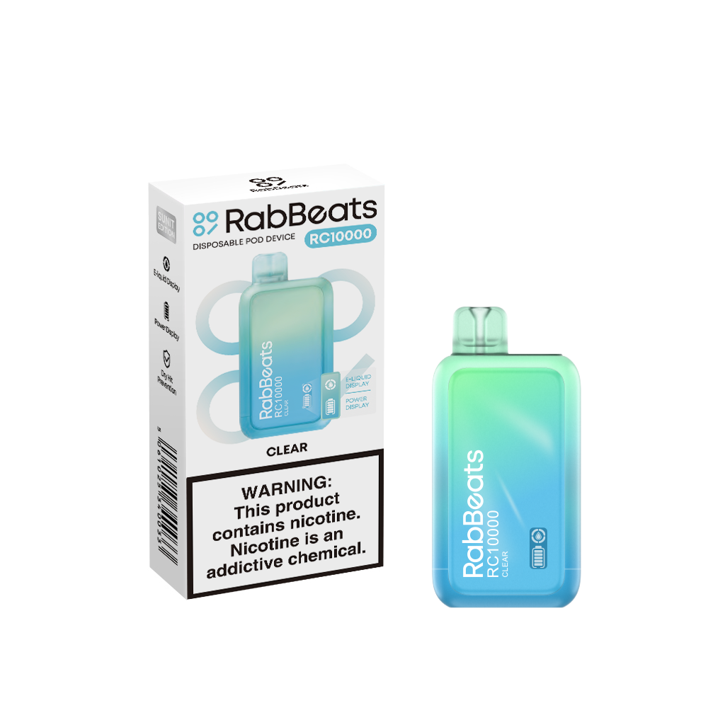 RabBeats RC10000 Rechargeable Disposable Device - 10000 Puffs