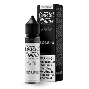 Coastal Clouds Tres Leches – 60ML Bottle with Caramel, Cream, and Buttery Dessert Flavor