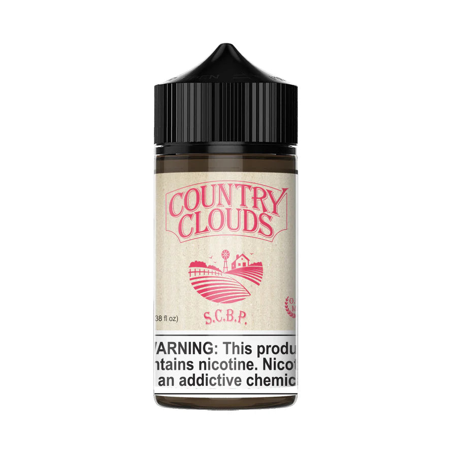 Country Clouds - Strawberry Corn Bread Puddin' - 100ML E-Liquid