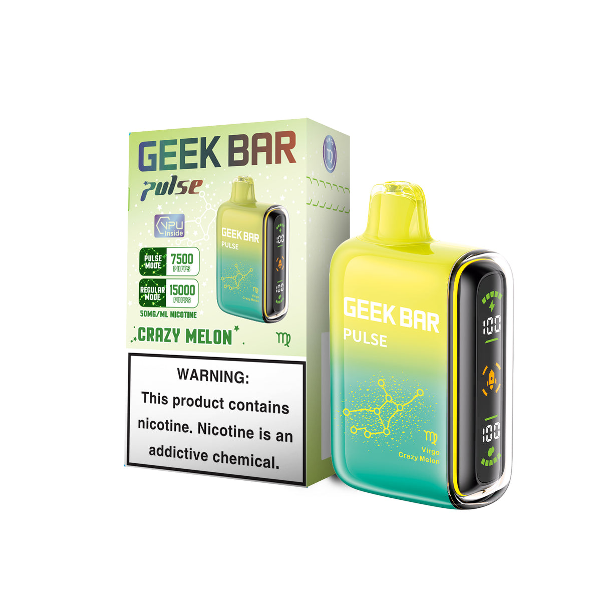 Geek Bar PULSE 15000 Rechargeable Disposable Device - 15000 Puffs