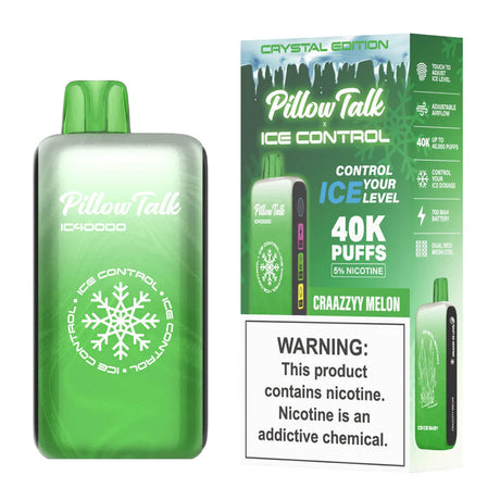 Pillow Talk Ice Control IC40000 "Crystal Edition" Disposable - 40000 Puffs