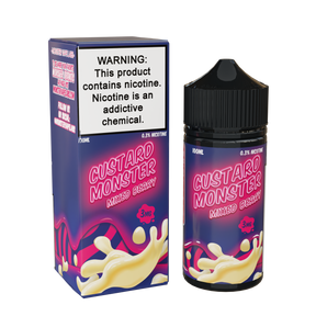 Custard Monster Mixed Berry E-Liquid 100mL Bottle