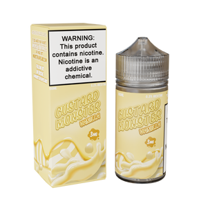 Custard Monster Vanilla E-Liquid 100mL Bottle
