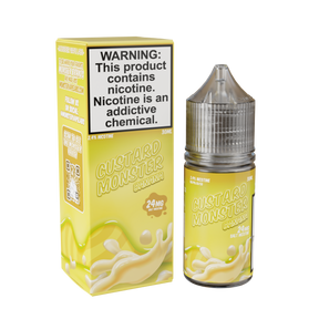 Custard Monster Salt – Banana 30ML Bottle – Creamy Banana Custard Nic Salt Vape Juice