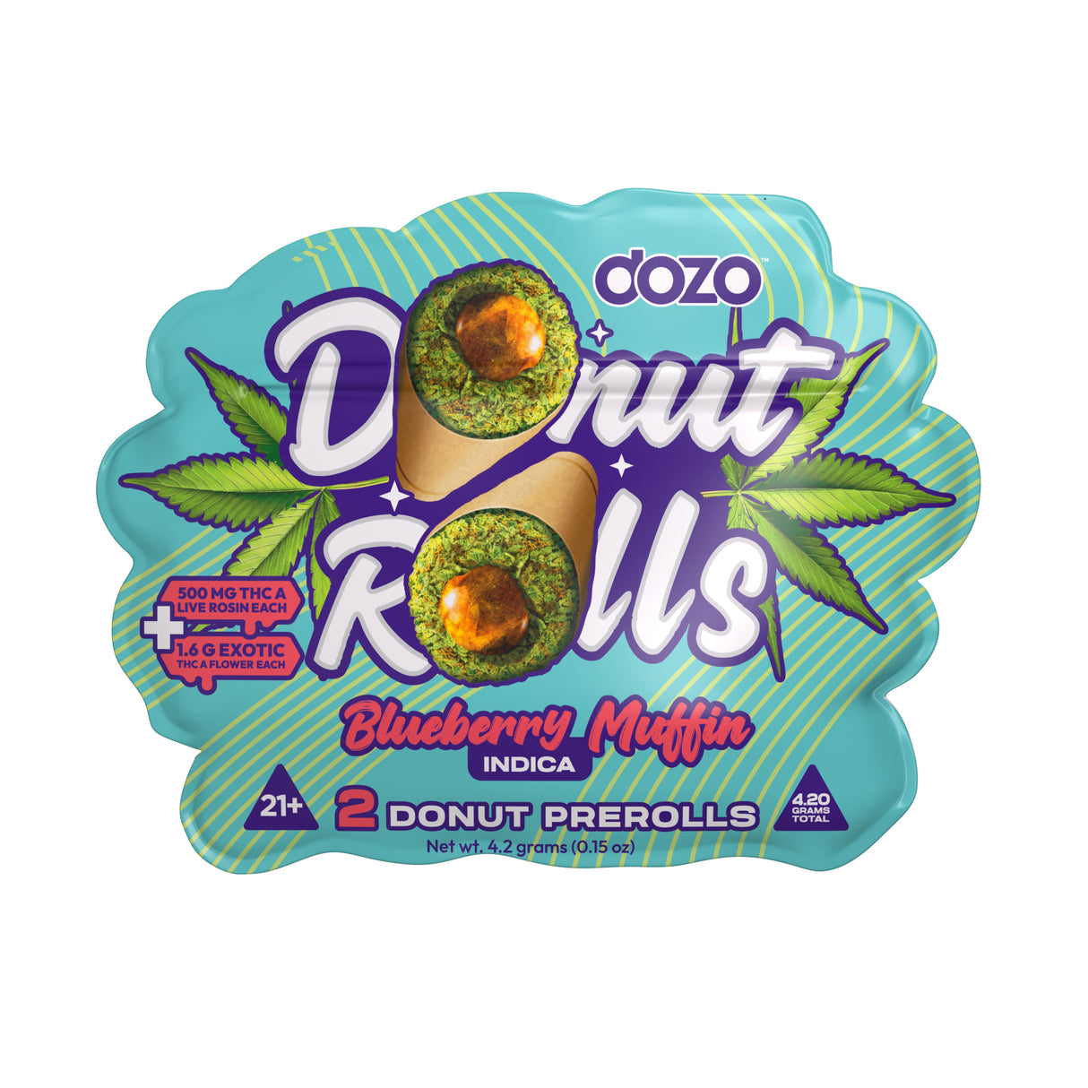 DOZO Donut Rolls 4.2g Pre Rolls - 2 Count