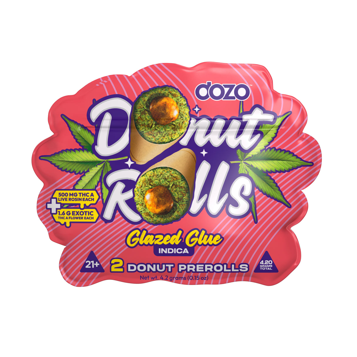 DOZO Donut Rolls 4.2g Pre Rolls - 2 Count