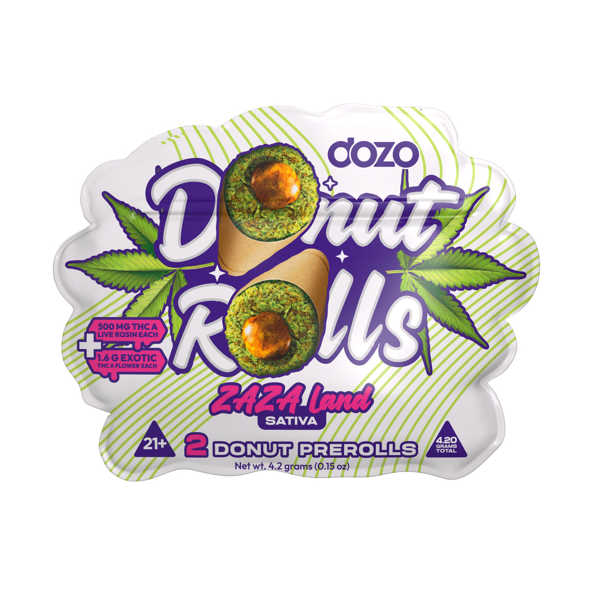 DOZO Donut Rolls 4.2g Pre Rolls - 2 Count