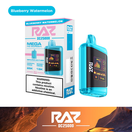 Raz DC25000 25K Puff Rechargeable Disposable Device – 25000 Puffs