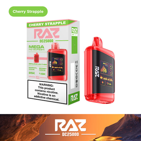 Raz DC25000 25K Puff Rechargeable Disposable Device – 25000 Puffs