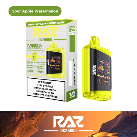 Raz DC25000 25K Puff Rechargeable Disposable Device – 25000 Puffs