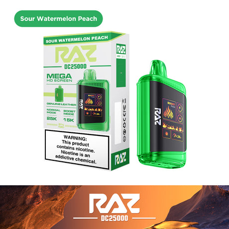 Raz DC25000 25K Puff Rechargeable Disposable Device – 25000 Puffs