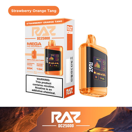 Raz DC25000 25K Puff Rechargeable Disposable Device – 25000 Puffs