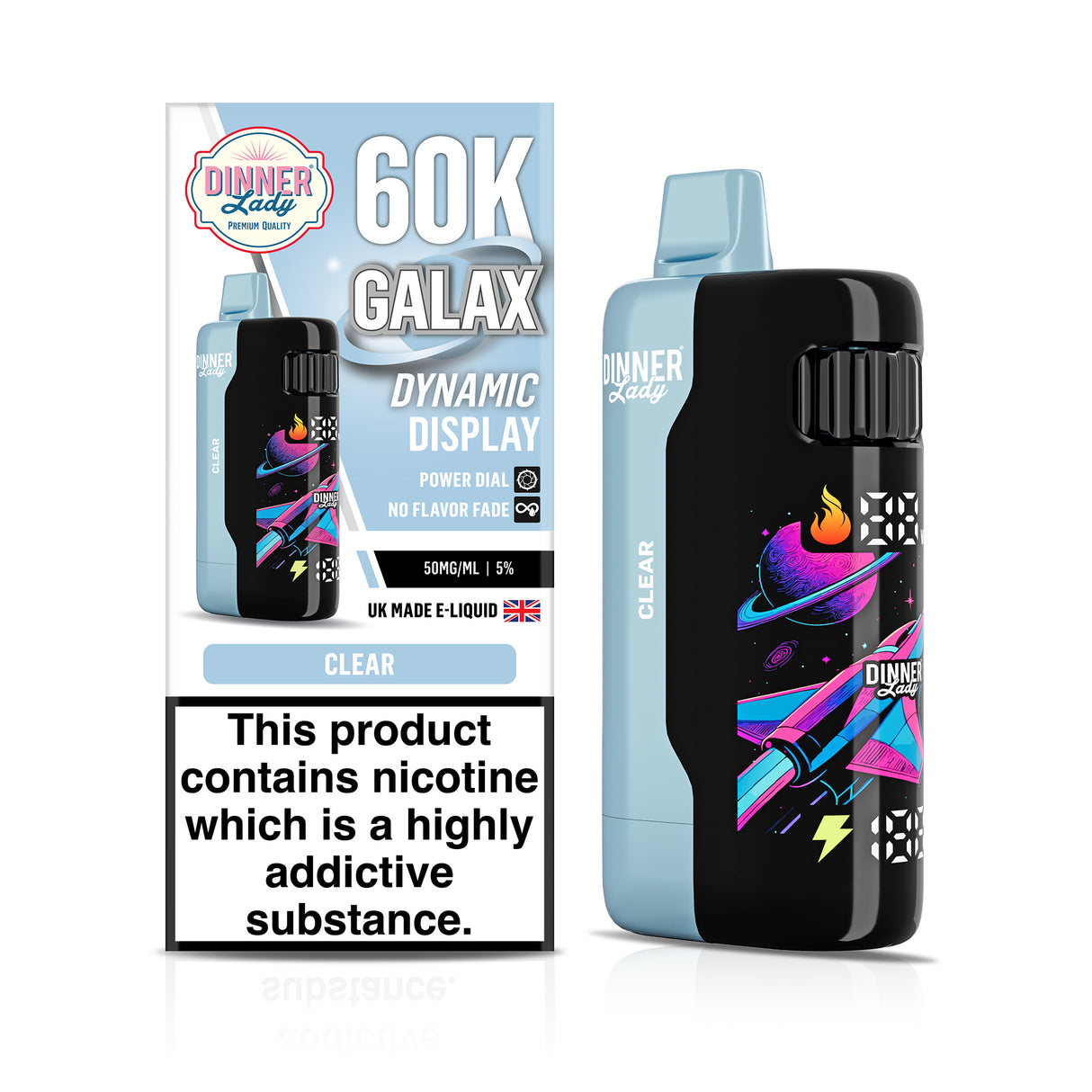 Dinner Lady GALAX 60K Disposable Device - 60,000 Puffs