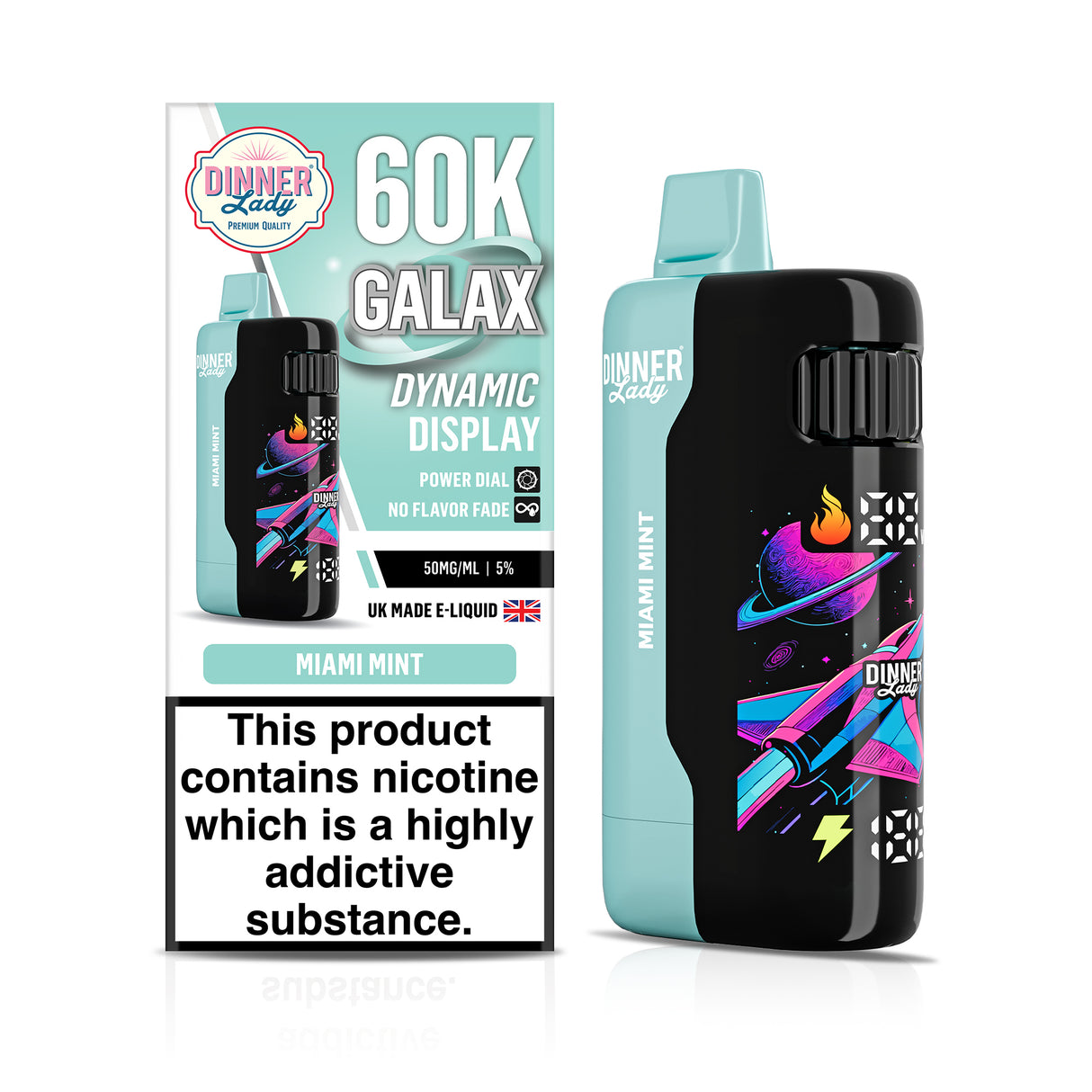 Dinner Lady GALAX 60K Disposable Device - 60,000 Puffs