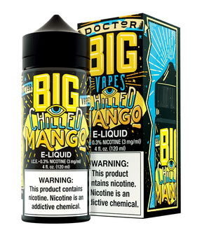 DOCTOR BIG VAPES Chilled Mango E-Liquid – 120ML Bottle, Sweet Mango with Cooling Effect