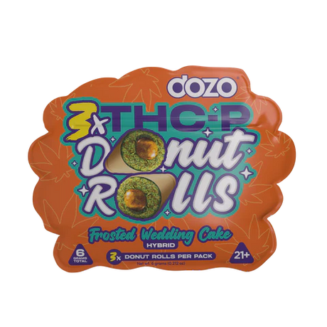 DOZO THC-P Donut Rolls 6g Pre Rolls - 3 Count