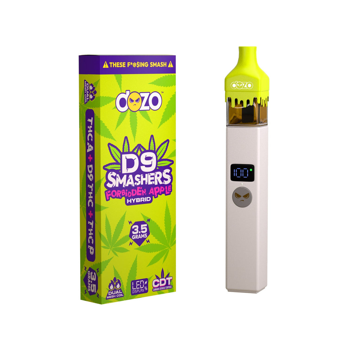 DOZO D9 Smashers THCA D9 THC THCP Disposable 3.5G