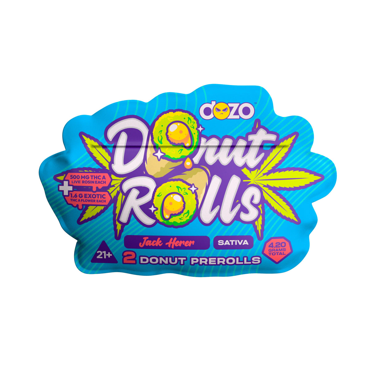 DOZO Donut Rolls 4.2g Pre Rolls - 2 Count