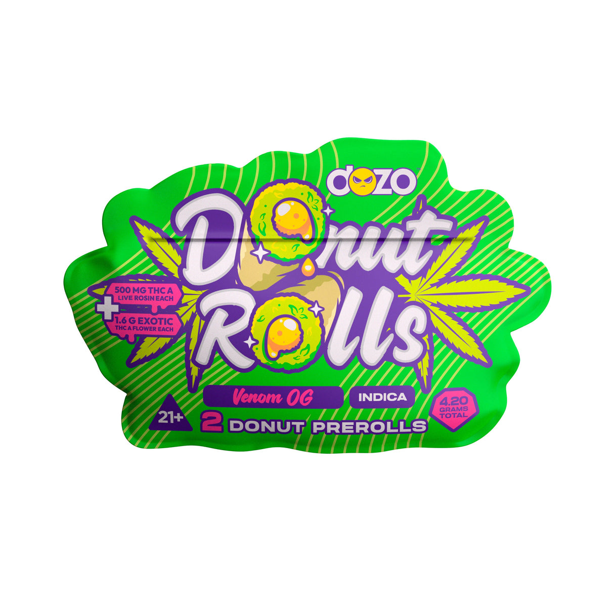 DOZO Donut Rolls 4.2g Pre Rolls - 2 Count