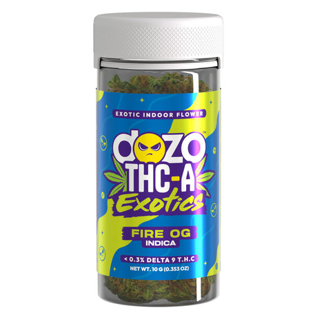 DOZO THC-A Exotics Exotic Indoor Flower 10G