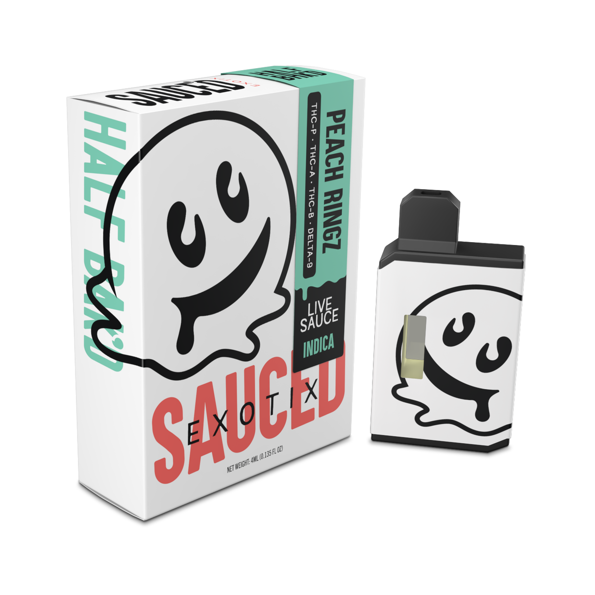 HALF BAK'D Live Sauce Exotic Collection - 4g Disposable