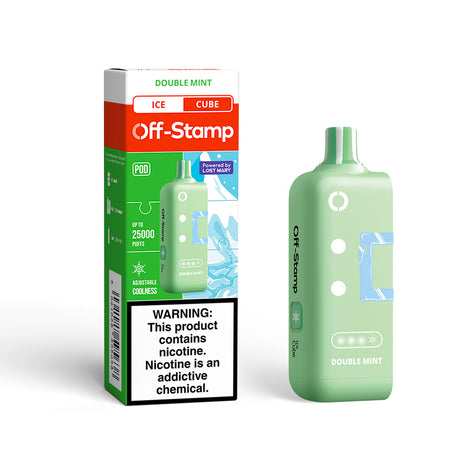 Off-Stamp X-CUBE Ice Cube 25K Disposable POD Powered By LOST MARY – 25000 Puffs