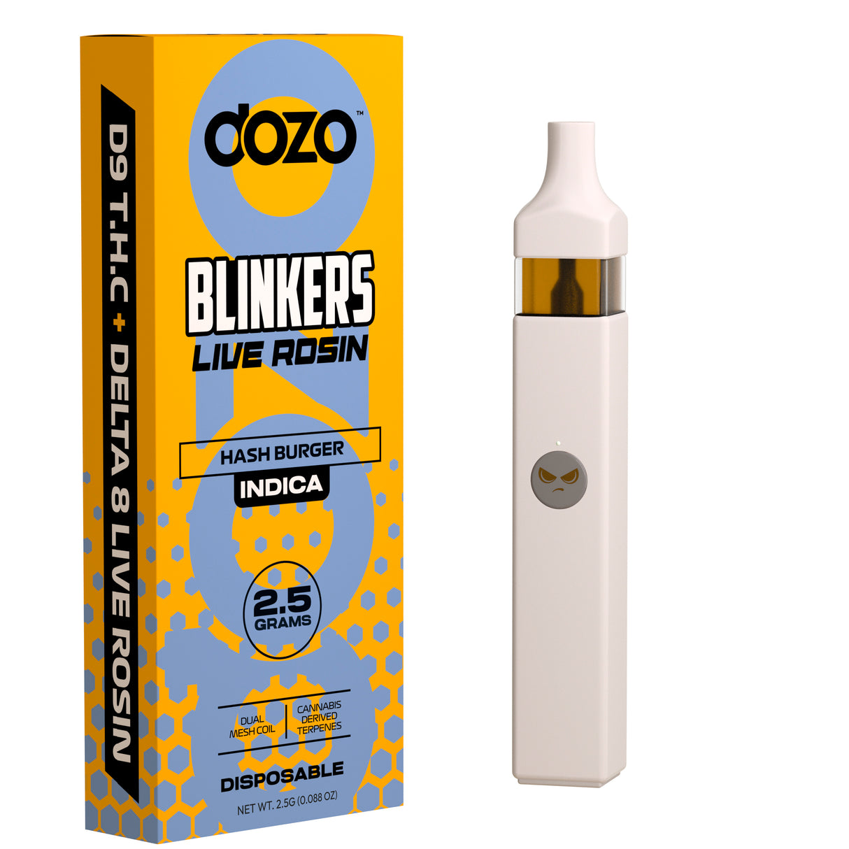 DOZO Blinkers Live Rosin 2.5G Disposable