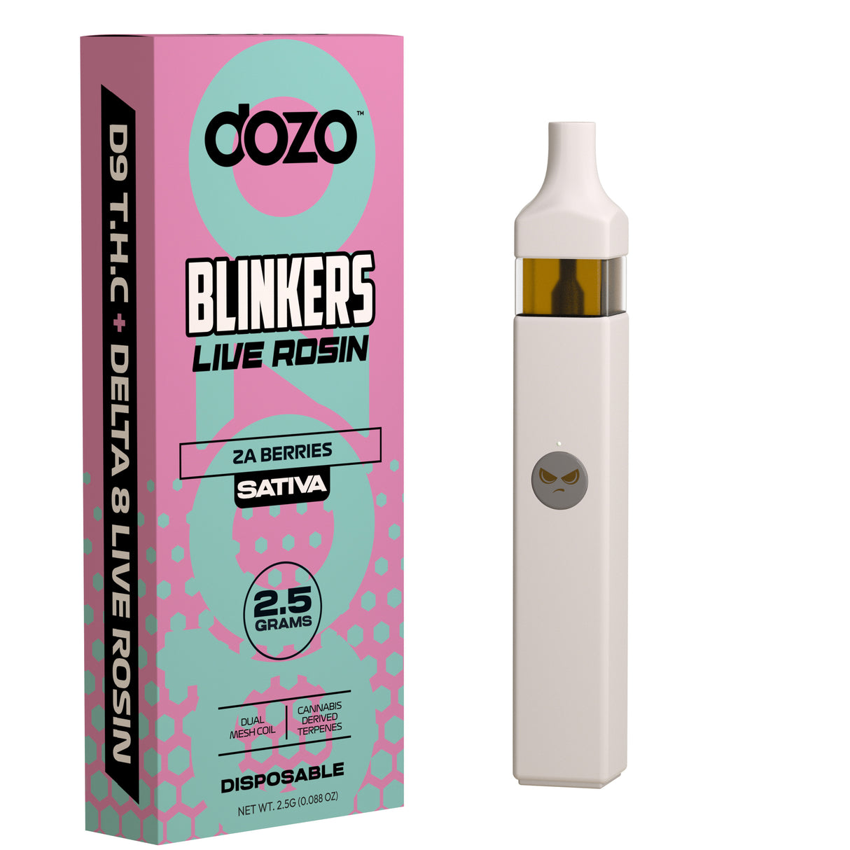 DOZO Blinkers Live Rosin 2.5G Disposable