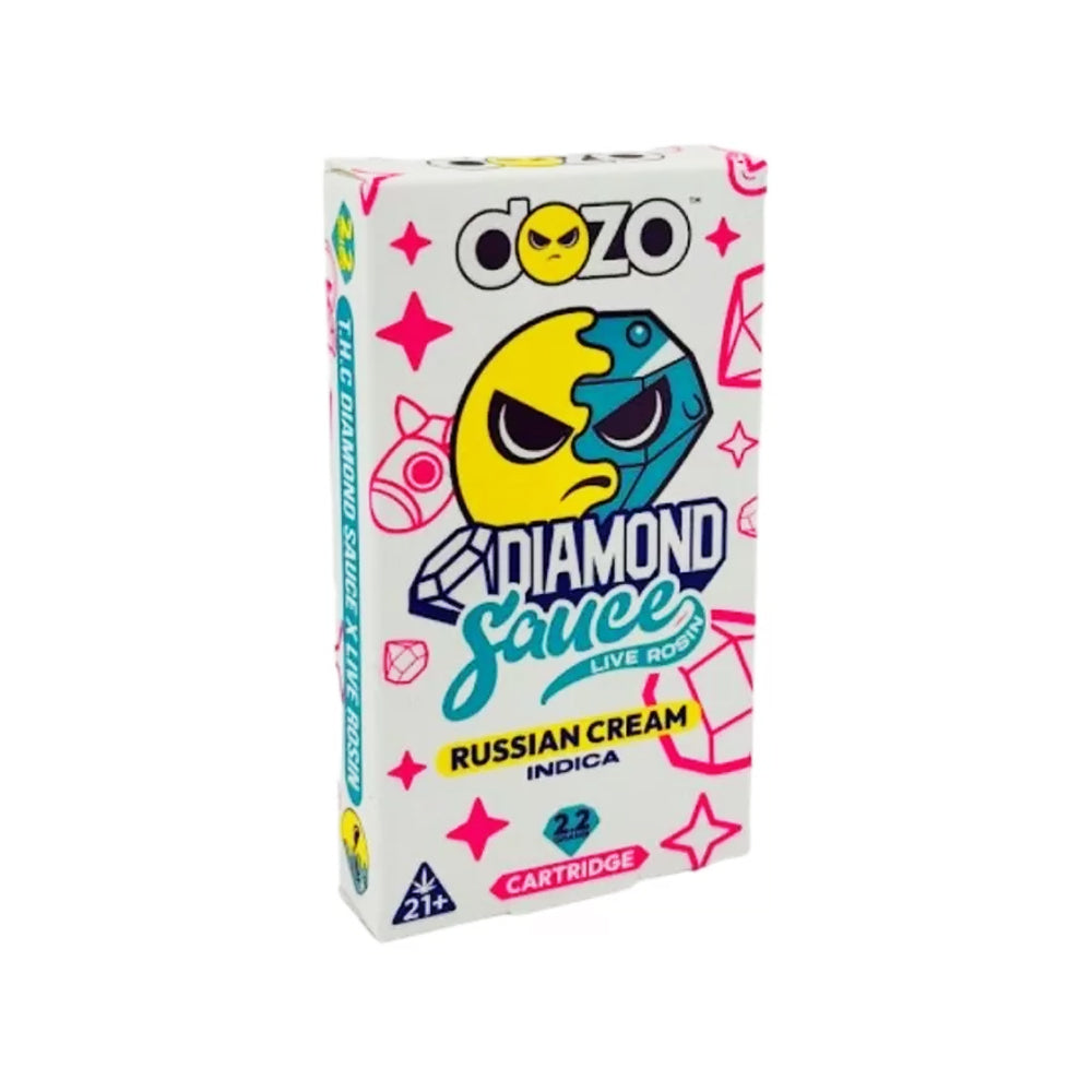 Dozo Diamond Sauce Live Rosin - 2.2g Cartridge