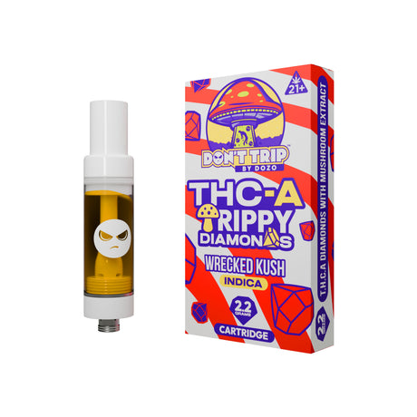 Don't Trip by Dozo THC-A Trippy Diamonds - 2.2g Cartridge