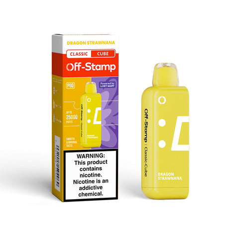 Off-Stamp X-CUBE Classic Cube 25K Disposable POD (Texas Market) – 25000 Puffs