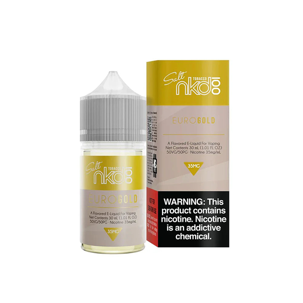 Naked 100 Euro Gold Nic Salt 30mL E-Liquid